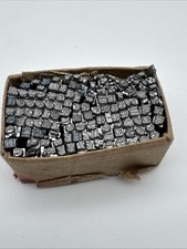 Drucklettern Briefdruck