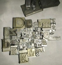 Schriftsatz aus Metal Für